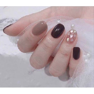 Set 14 miếng dán làm móng không thấm nước DA61-DA80