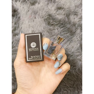 Nước hoa nam ❣️freeship❣️ nước hoa versace pour homme 5ml