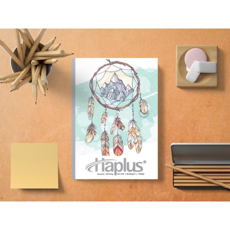 Lốc Vở kẻ ngang Haplus - Souvenir   LOẠI 1 - LOẠI ĐẸP NHẤT