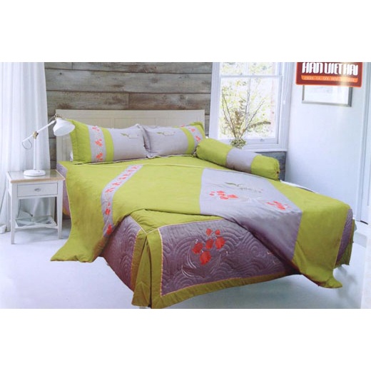 Thanh Lý - Bộ chăn ga gối Vipda Tuấn Anh mã VD53A kích thước 180x200cm
