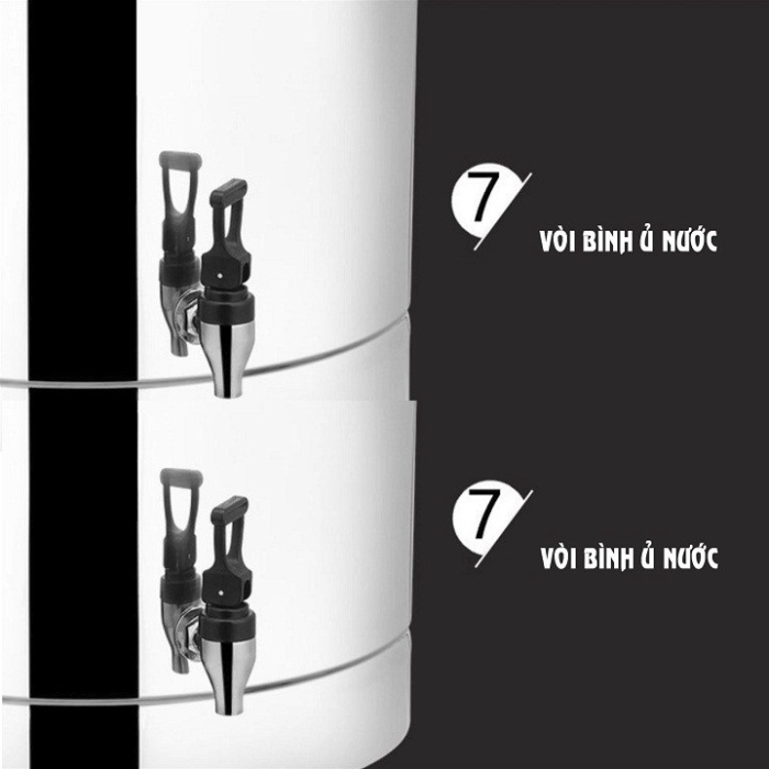 Bình giữ nhiệt Inox có vòi inox 304 cao cấp