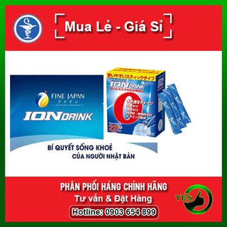 ❤ Ion Drink Xanh - Dành Cho Các Vận Động Viên Thể Thao (Hộp 22 gói)