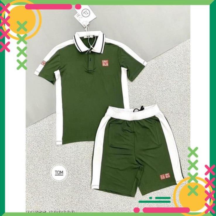 Bộ Bộ Quần Áo Thể Thao Nam Uniqlo - Bộ Quần áo Tennis Cao Cấp Chất Thun Co Dãn 4 Chiều MSP85463 ! ! 📷