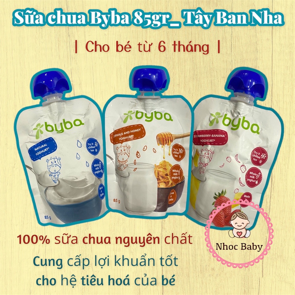 Sữa chua Byba cho bé từ 6m+