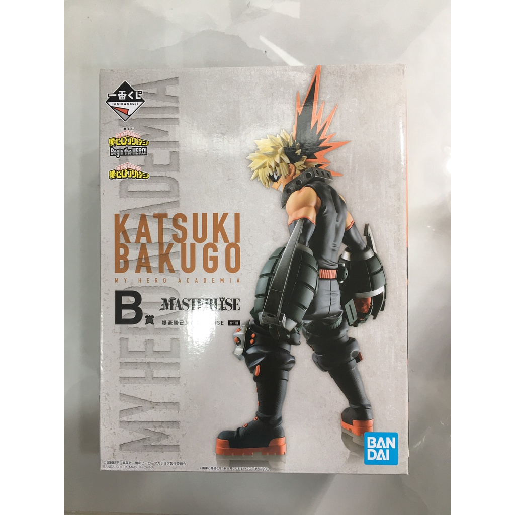 Mô Hình Figure Chính Hãng Anime My Hero Academia, Học Viện Anh Hùng, Bakugo Katsuki, Ichiban Kuji B 