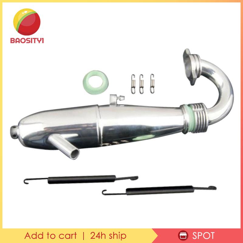 [Baosity1] Ống Xả Bằng Nhôm Cho Xe Hơi HSP Bobao HPI SH Monster Truck 1 / 8