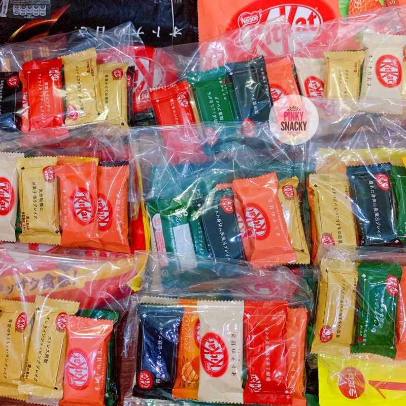 COMBO 1 SET 1O CÁI KITKAT MIX VỊ