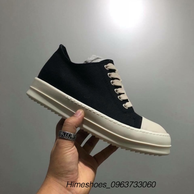 Giày Rick Owen low - có sẵn