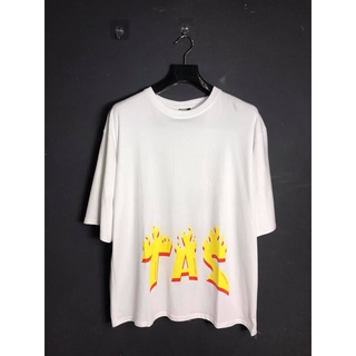 Tee TAS - Áo phông in chữ hình lửa
