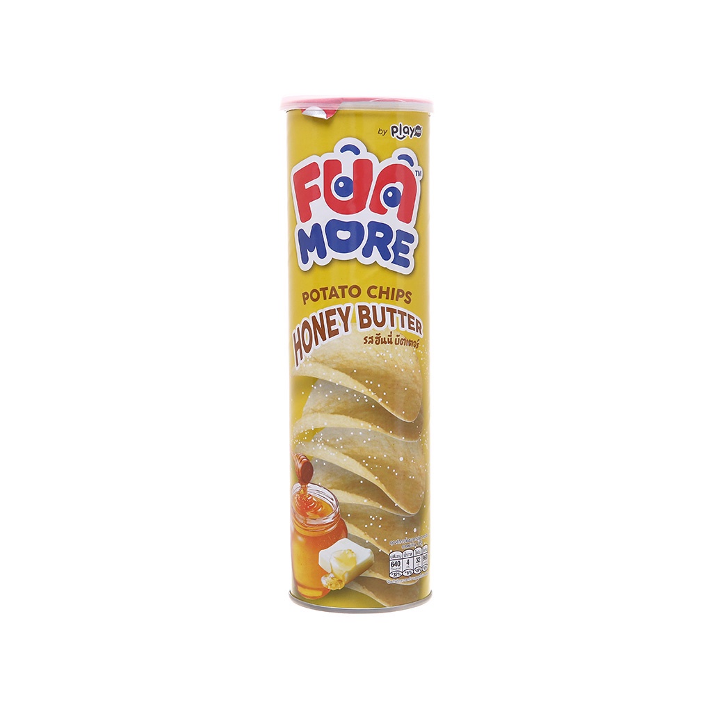 Snack khoai tây vị bơ mật ong Thái Lan Fun More 60g/lon