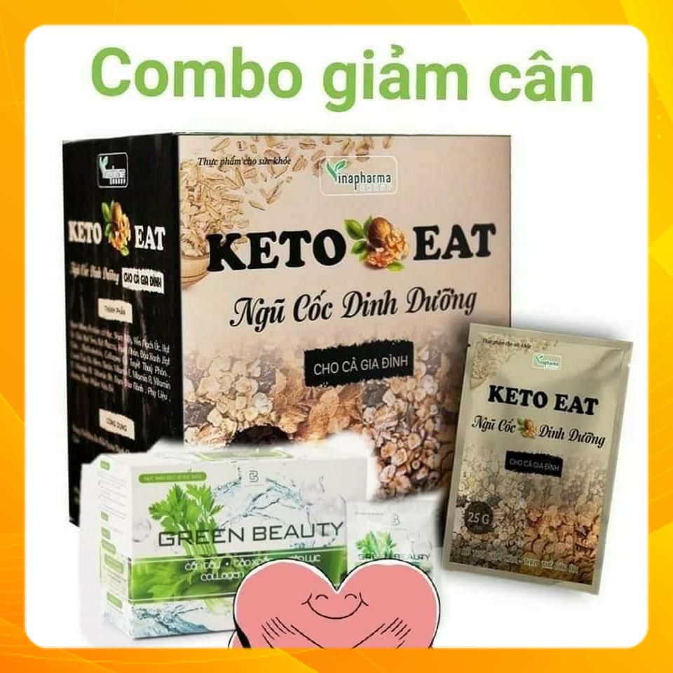 Ngũ cốc dinh dưỡng Keto Eat ( 20 gói/25gr )