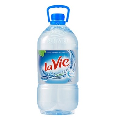 THÙNG 2 CAN NƯỚC KHOÁNG LAVIE 5L
