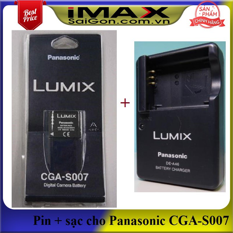 PIN SẠC PANASONIC CGA-S007