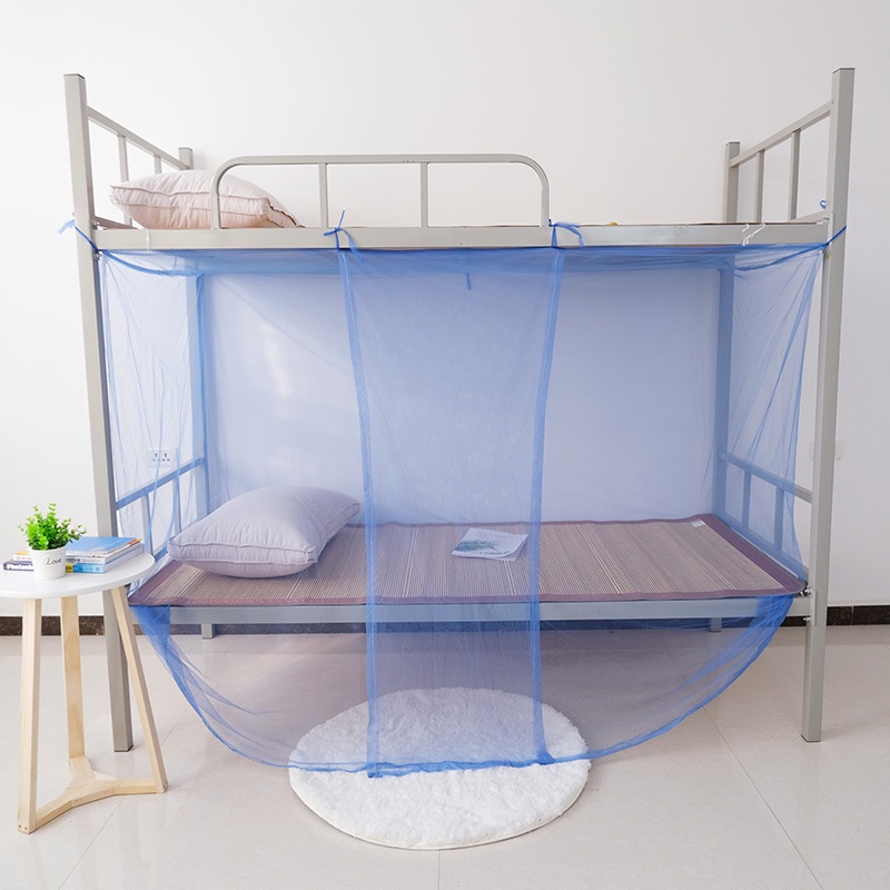 Màn Ngủ Chống Muỗi Thoáng Khí Màu Sắc Đơn Giản Dùng Trang Trí Giường Ngủ Cho Học Sinh