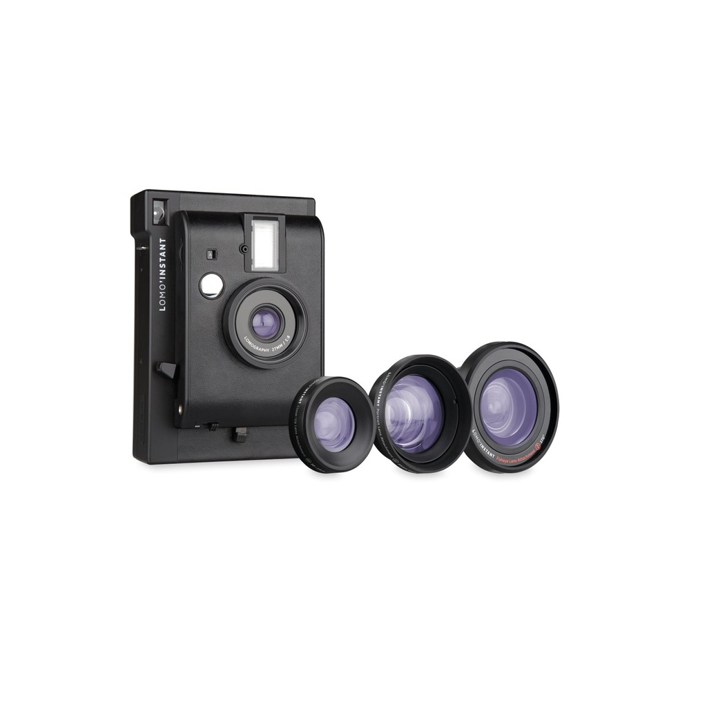 Máy chụp ảnh in liền Lomo'Instant + 3 Lenses (Chính Hãng- Bảo hành 12 tháng)