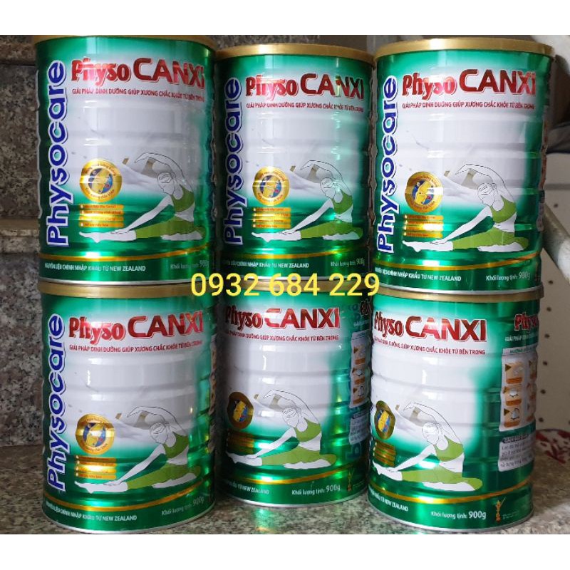 Sữa bổ sung Canxi cho Người già, Phụ nữ mang thai, Người bị tiểu đường Physocare Canxi 900gr
