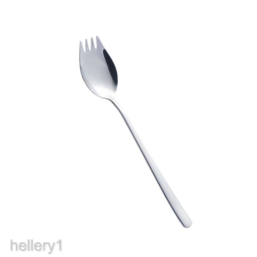 1 Muỗng Nĩa Du Lịch Bằng Thép Không Gỉ Chất Lượng Cao