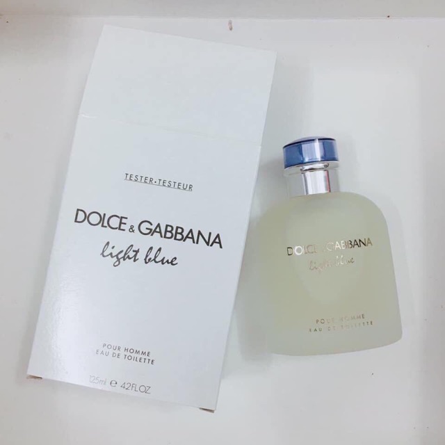 Nước hoa d&g light blue pour homme tester