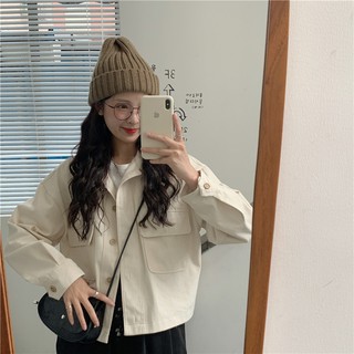 Ak01_áo khoác kaki ulzzang cá tính |order|