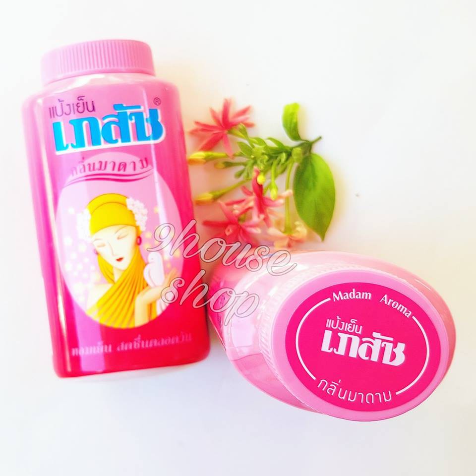 Phấn lạnh Bhaesaj Thái Lan 50gr (Cooling Powder) - Madam Aroma