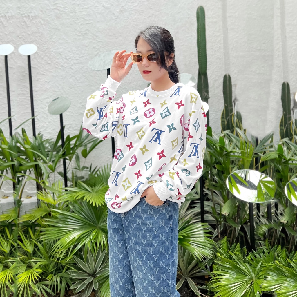 Áo Sweater L.V Hàng VNXK, Chất Vải Mềm Mịn, Thoáng Mát.