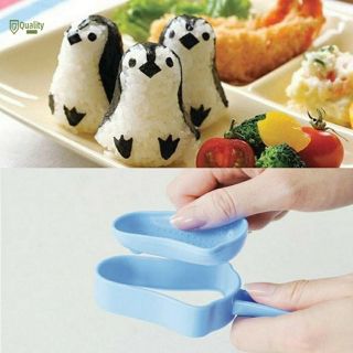 [BENTO] Khuôn cơm tạo hình chim cánh cụt
