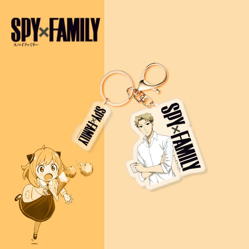 Móc Khóa Nhựa Acrylic Hình Nhân Vật Anime Yor Loid Anya
