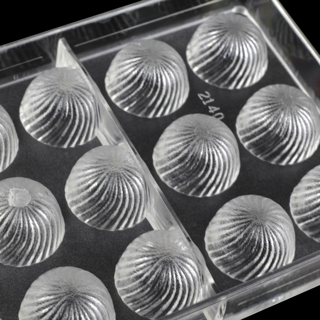 Khuôn socola bonbon Hình tròn xoắn Shunda 2140