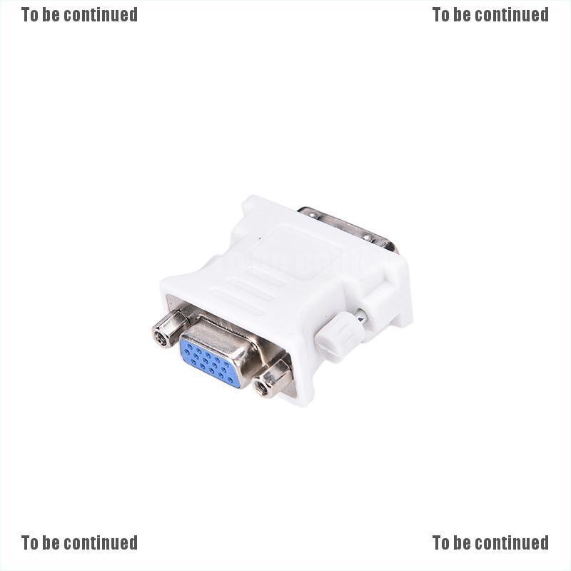 Đầu Chuyển Đổi VGA 15-Pin Sang 24 + 1-Pin Dvi-D Cho Máy Tính