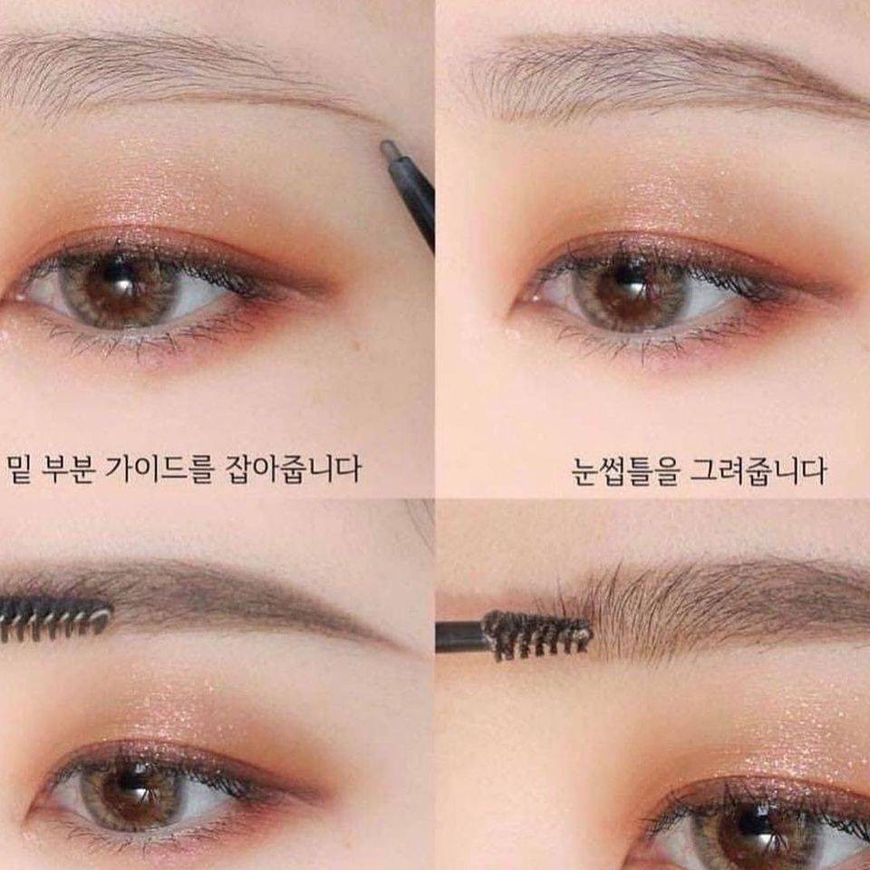 Chì Kẻ Mày Hai Đầu Innisfree Auto Eyebrown Pencil Mềm Mại Bền Màu