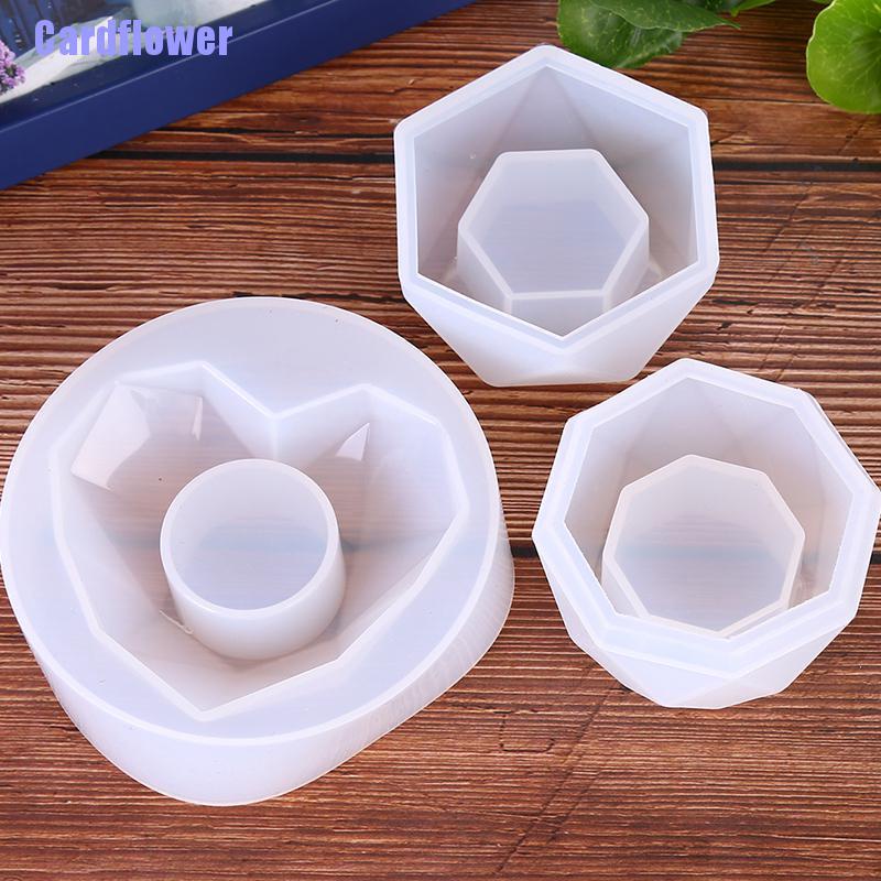 Khuôn Silicone Làm Chậu Hoa Thủ Công Tiện Dụng