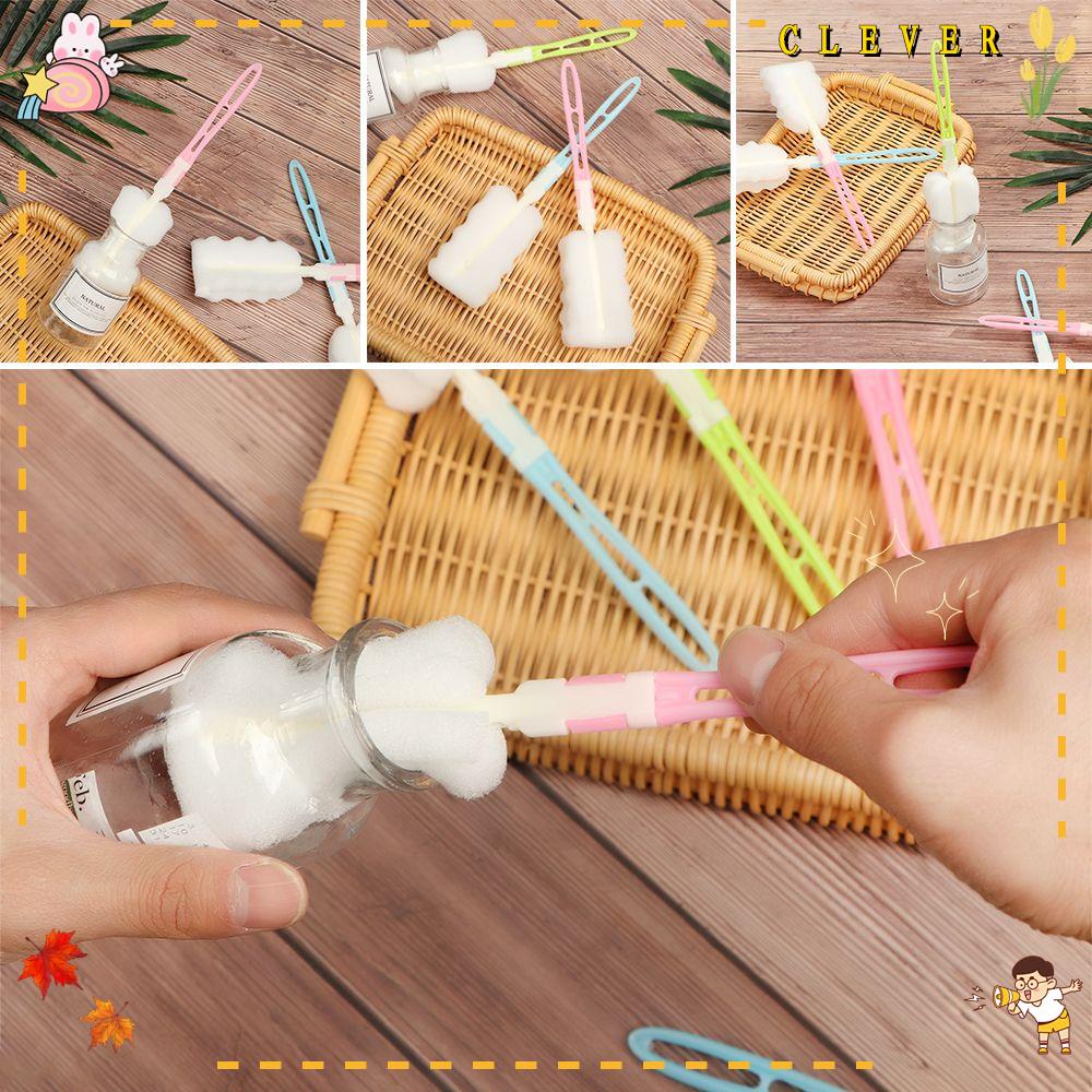 Bộ 1/5 cọ nhựa vệ sinh bình sữa dành cho em bé