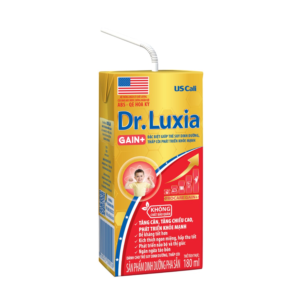Sữa bột pha sẵn Dr. Luxia Gain+ (thùng 48 hộp)