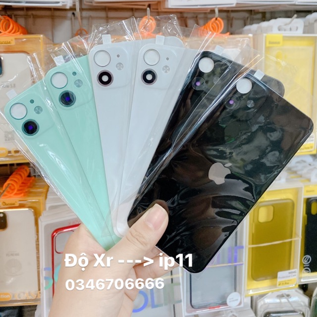 Miếng dán độ lưng IpXr lên Ip11