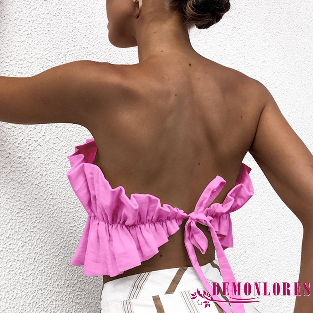 Áo ống trễ vai thời trang gợi cảm cho nữ