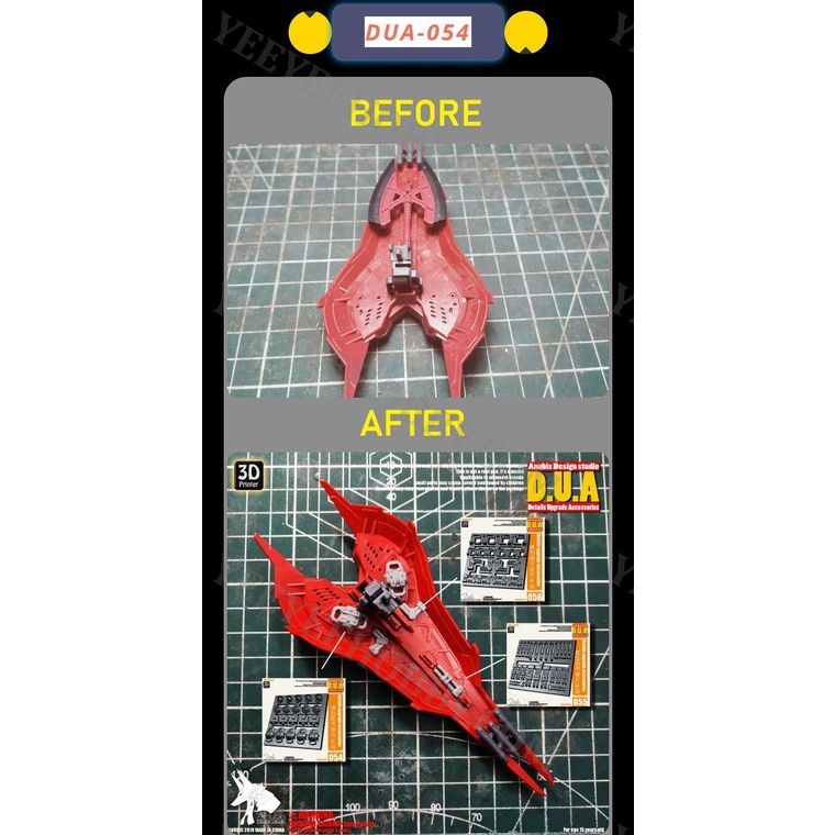 PHỤ KIỆN MOD ANUBIS - CHI TIẾT NHỰA MÔ HÌNH IN 3D DUA054