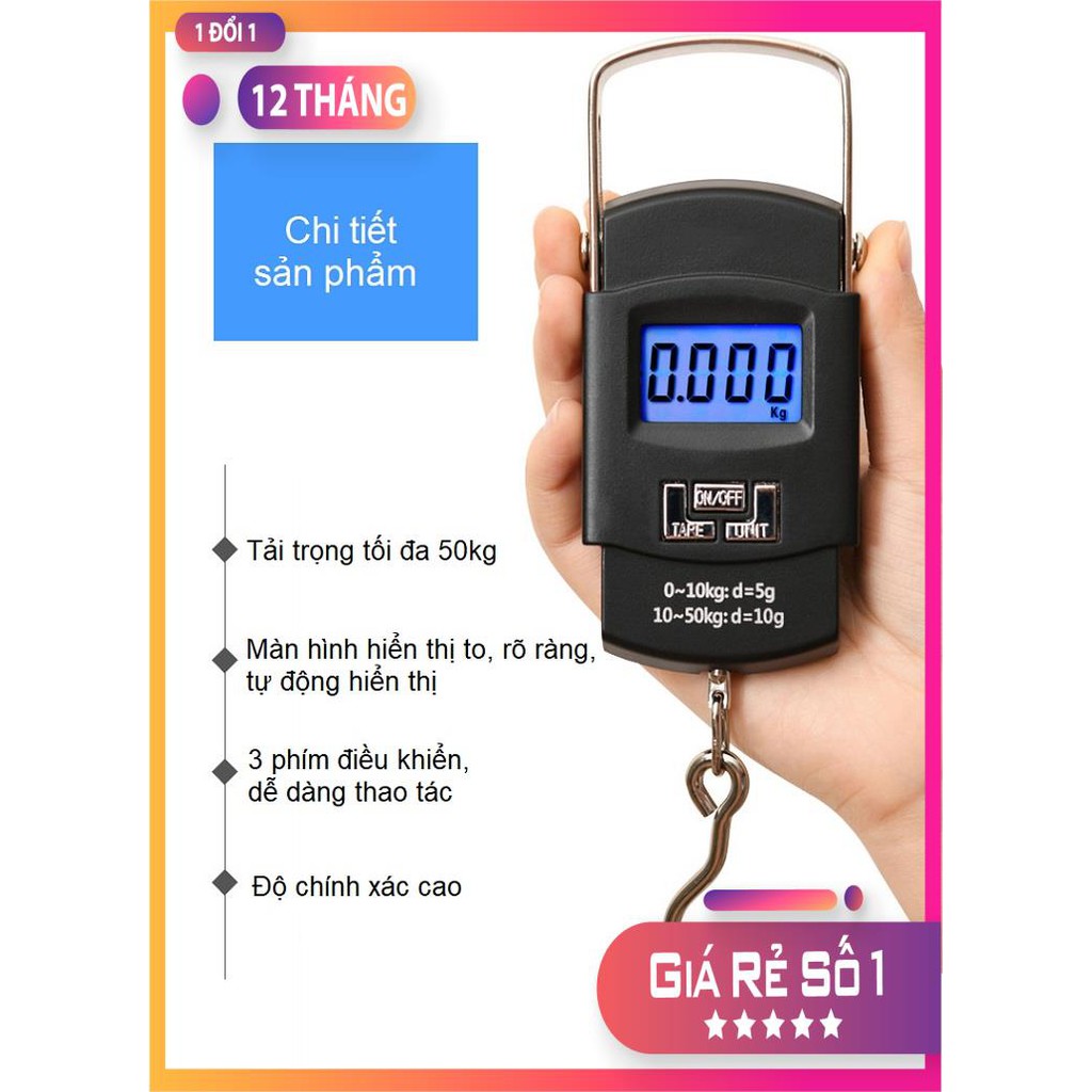 Cân móc điện tử 50kg/5g S50KGM