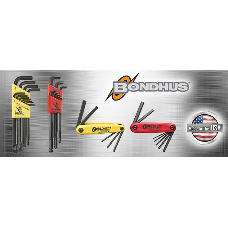 Bộ Lục Giác sản Xuất Tại Mỹ Hiệu BondHus 9 Cây Hệ M