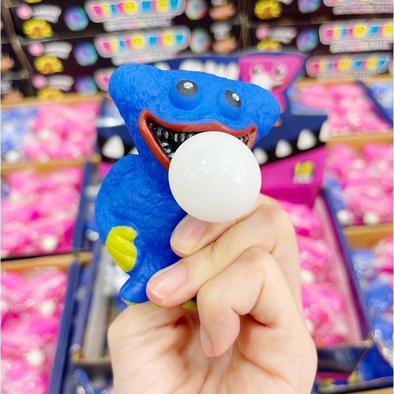 Mochi thú thổi bong bóng bóp tay giảm stress