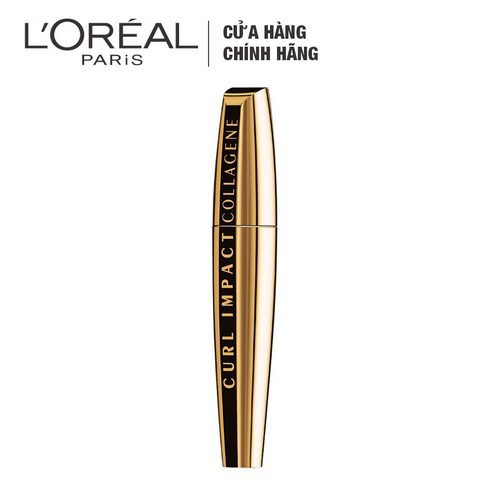 Mascara Làm Cong Và Dày Mi L'oreal Paris Curl Impact Collagene 11ml | BigBuy360 - bigbuy360.vn