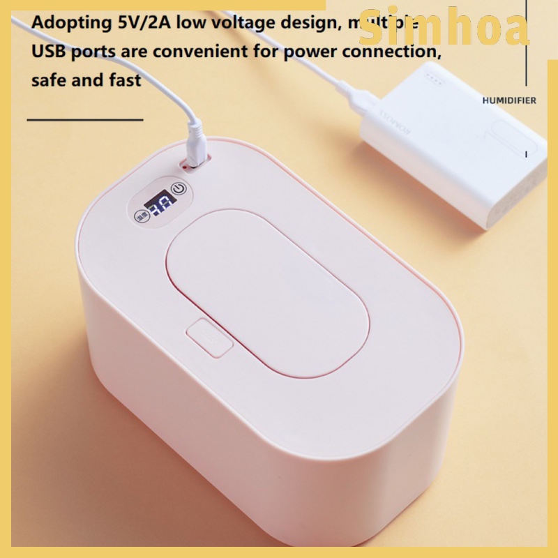 [Hàng mới về] Máy làm ấm khăn giấy ướt cho bé tiện lợi 5V USB