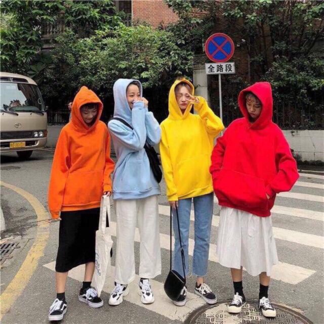 Áo hoodie lót nỉ