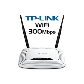 (Nhập mã TETEL còn 230K) Bộ phát Wifi TPLINK WR 841N - chuẩn N Tốc Độ 300Mbps TPLINK WR 841N - chuẩn N  2 dâu