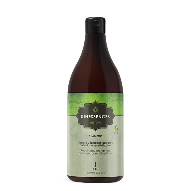 Dầu gội đầu KIN KINESSENCES RESTORE 1000ml dùng phục hồi tóc hư tổn tái tạo cấu trúc tóc nhạy cảm - Minh Tín Shop