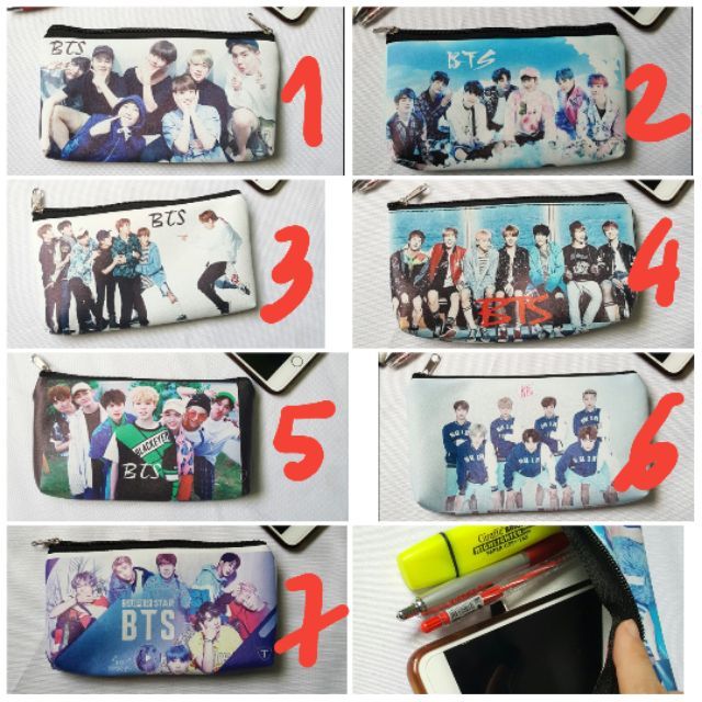 Sỉ 10 túi bút BTS