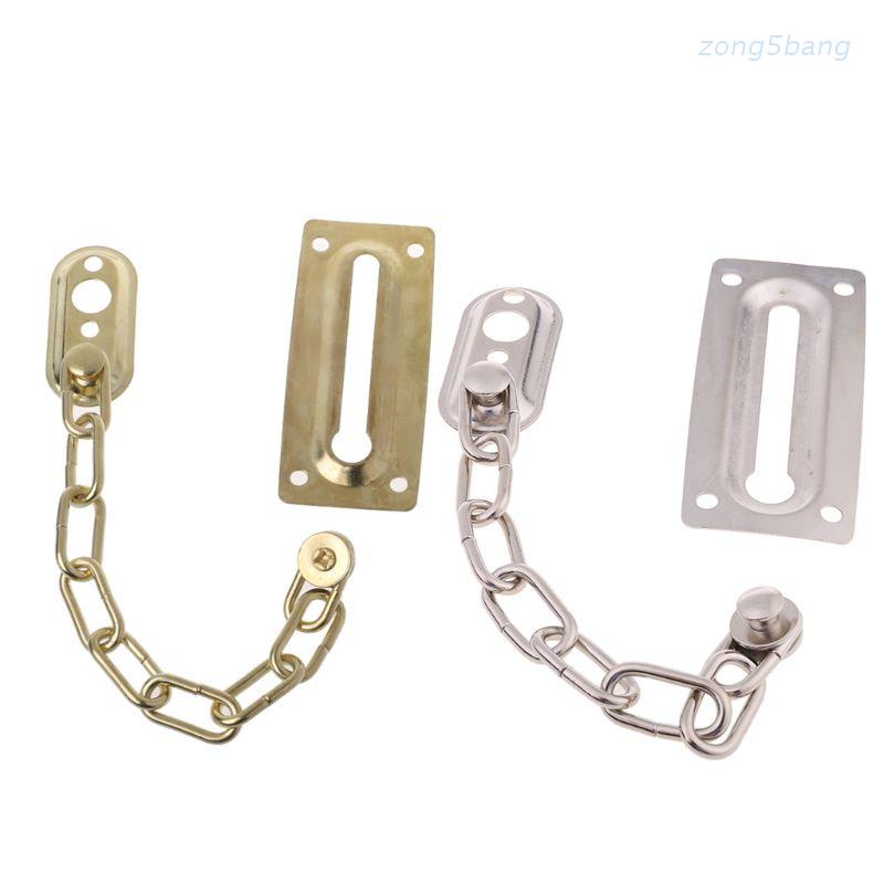 Chốt khóa cửa trượt an toàn bằng crom đánh bóng tiện dụng cho khách sạn/văn phòng