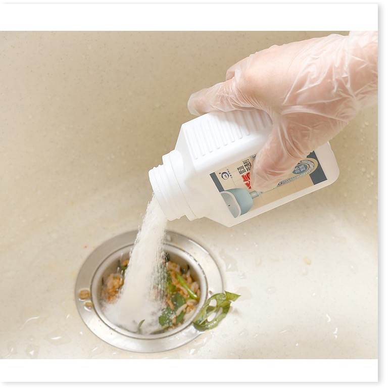 Nước vệ sinh  ⛔GIÁ SỈ⛔  Chai tẩy vệ sinh ống nước 300ml, giúp làm sạch đường ống với thành phần clo 7987
