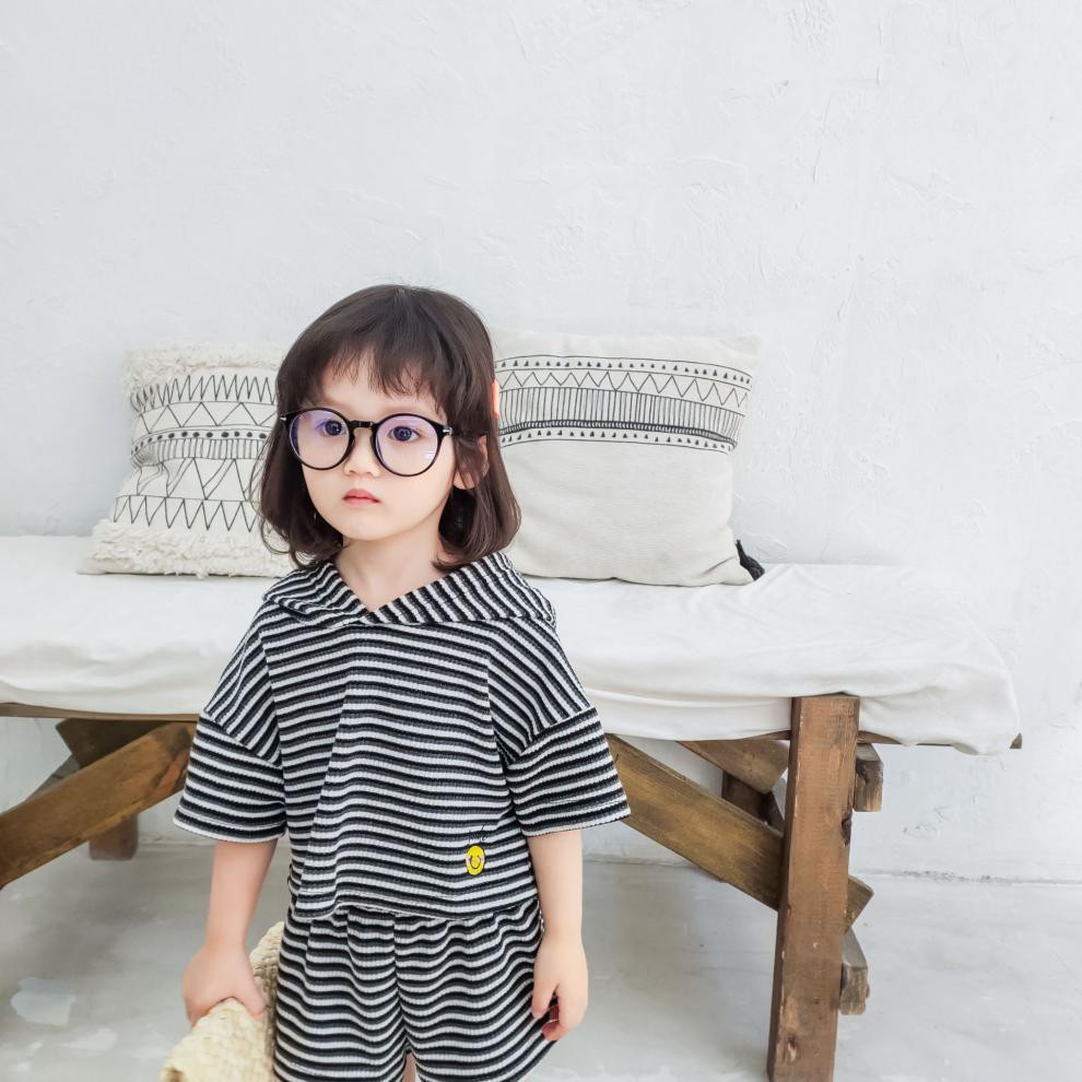 🆒Mẫu Cotton kẻ siêu dễ thương dành cho bé Gái, quần áo bé gái, váy bé gái