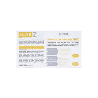 Kem Làm Mờ Sẹo Scar Z Solution 12G