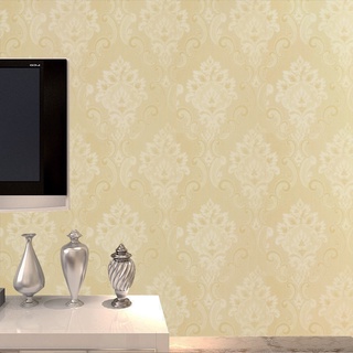 Giấy dán tường️ khổ 60cm 1m2 decal 3D cổ điển- Giấy trang trí tường phòng ngủ hàn quốc họa tiết nổi cao cấp